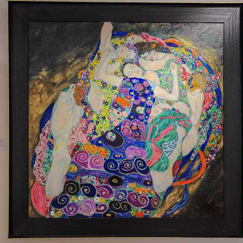 This is our copy of ‘The Virgin’ by G. Klimt