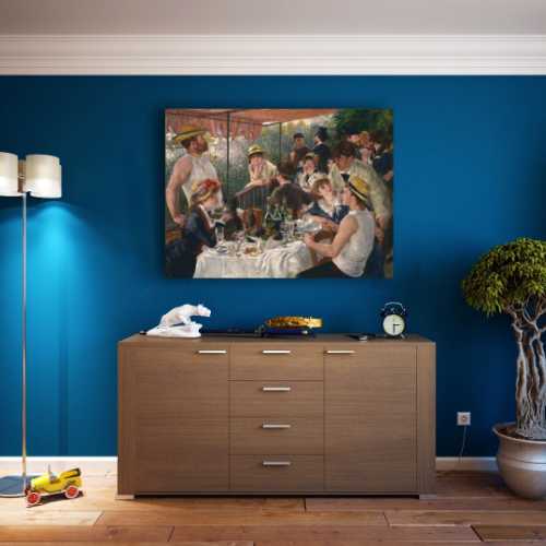 Copias de cuadros según Renoir, «Le Déjeuner des canotiers» (El almuerzo de los barqueros)