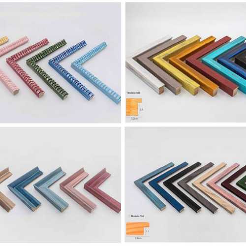 Select the colour of your frame to perfectly complement your painting.